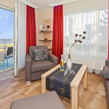 Strandhaus Aurell, Whg 12 Meerblick Apartment *
