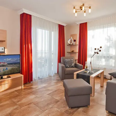 Strandhaus Aurell, Whg 12 Meerblick * Heringsdorf (Usedom)