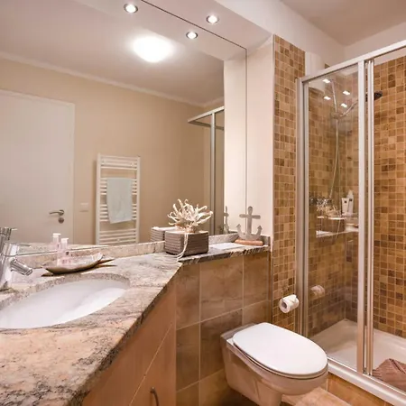 Apartmán Strandhaus Aurell, Whg 12 Meerblick Heringsdorf (Usedom)